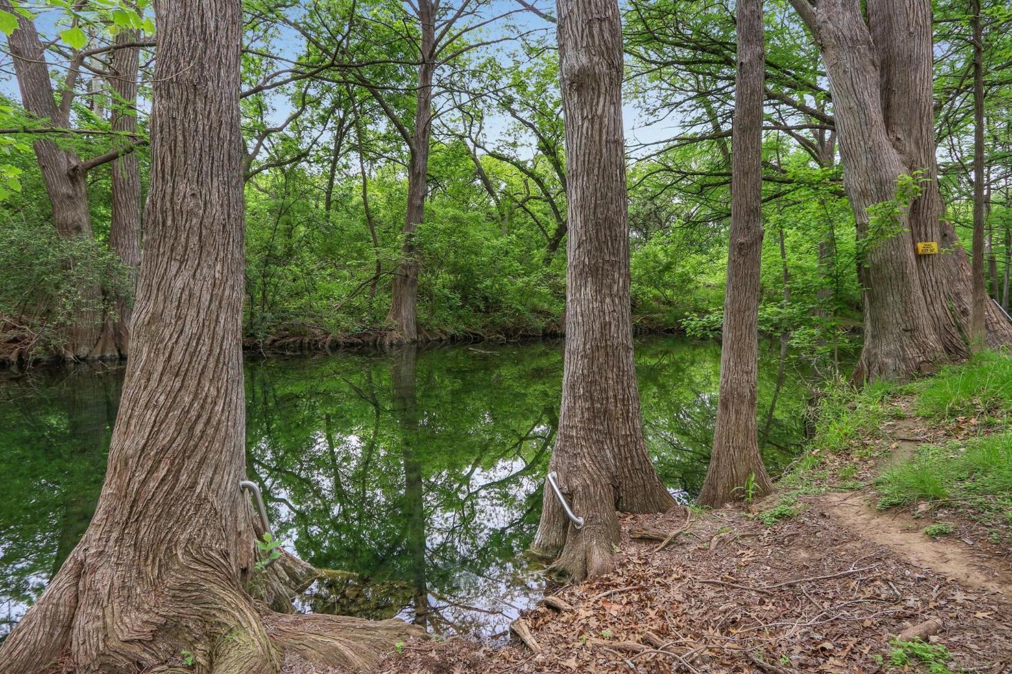ウィンバリー Rock House On Cypress Creekヴィラ エクステリア 写真
